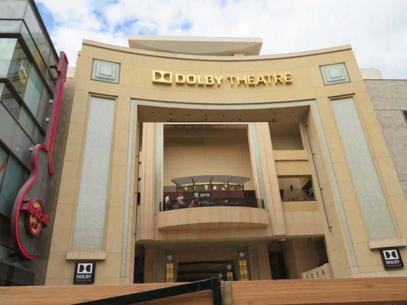 Dolby Theatre where they hold the Oscar Awards